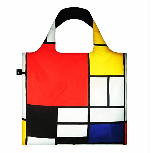 LOQI PIET MONDRIAN Composition with Red, Yellow, Blue and Black Recycled von LOQI