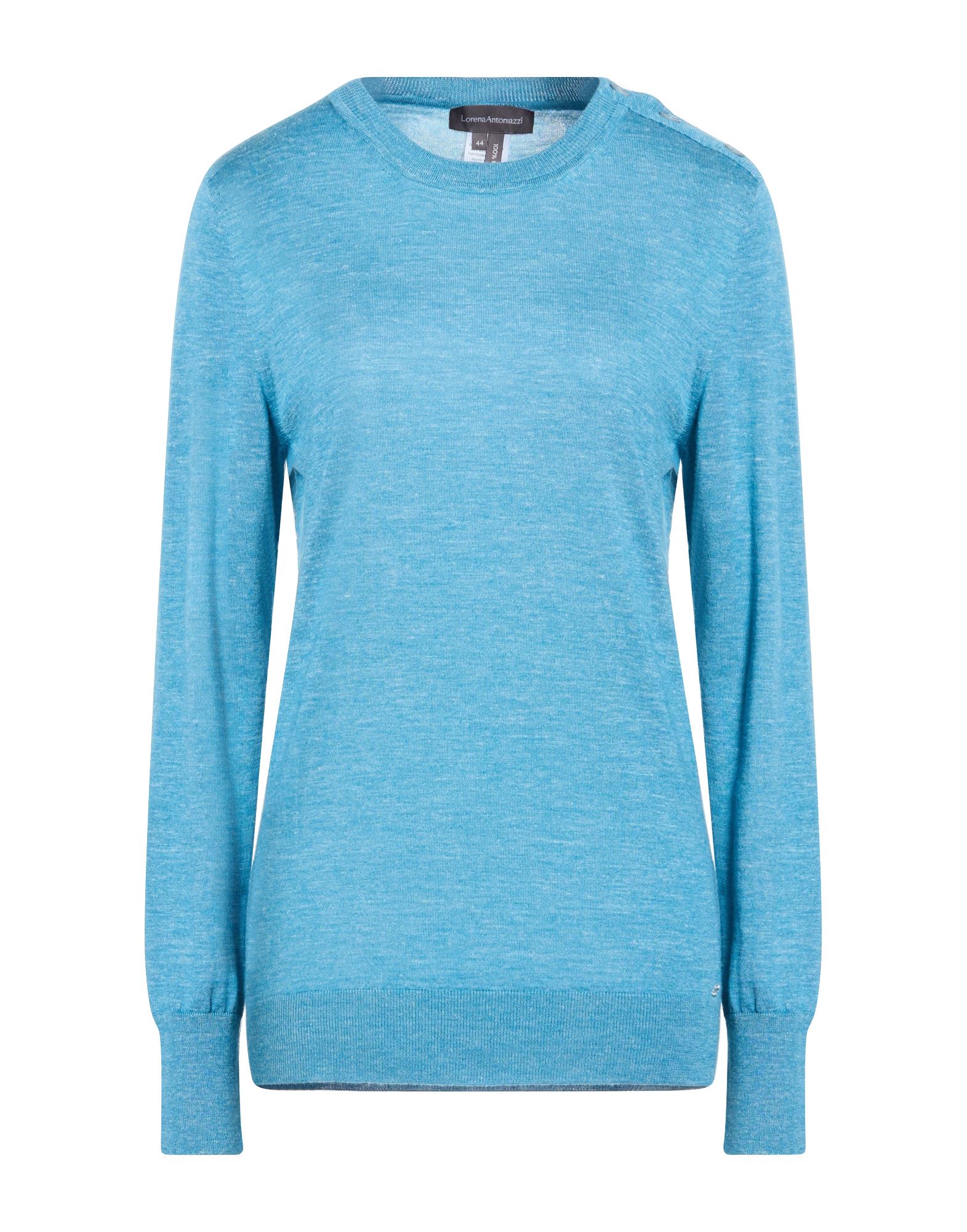 LORENA ANTONIAZZI Pullover Damen Azurblau von LORENA ANTONIAZZI