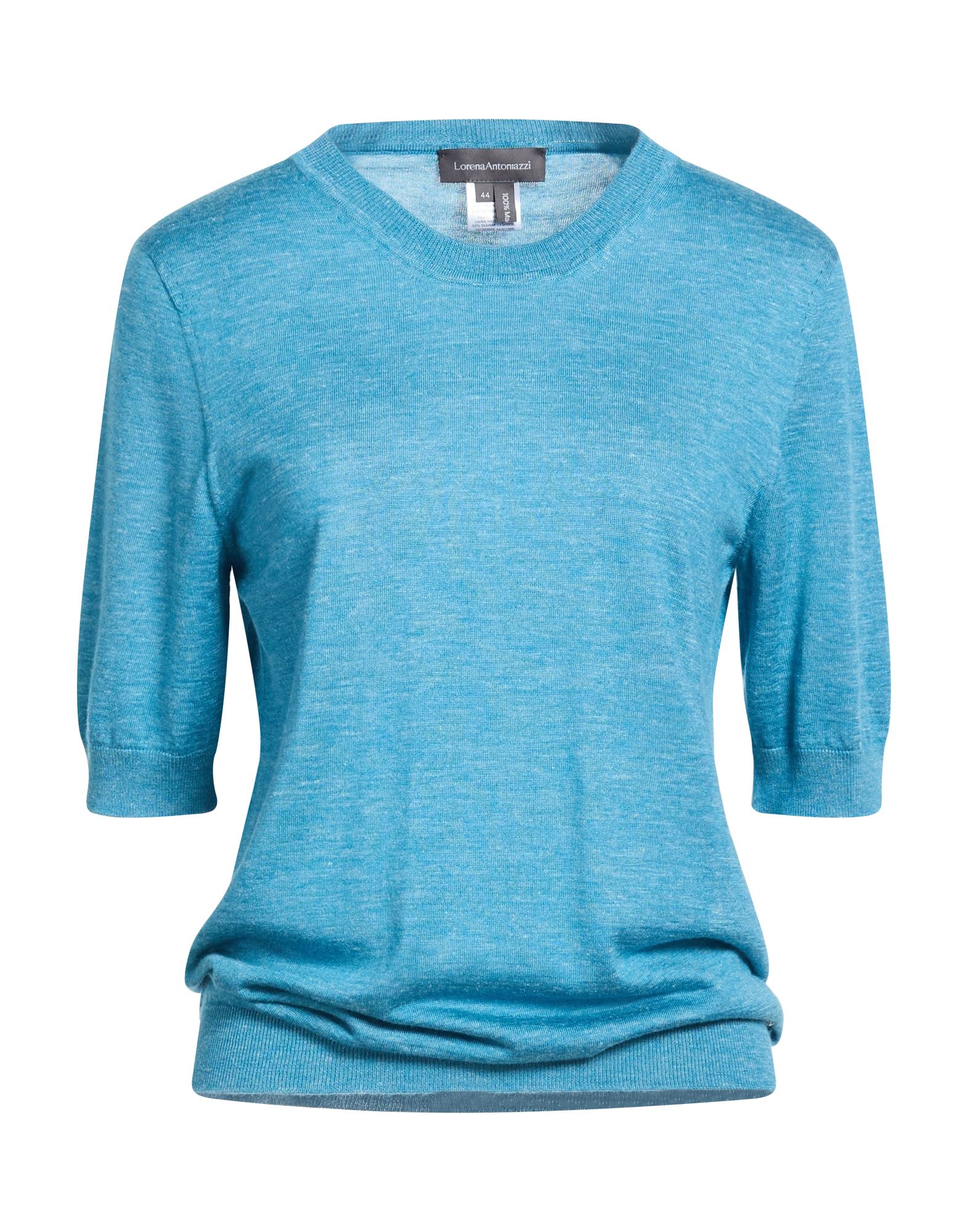 LORENA ANTONIAZZI Pullover Damen Azurblau von LORENA ANTONIAZZI