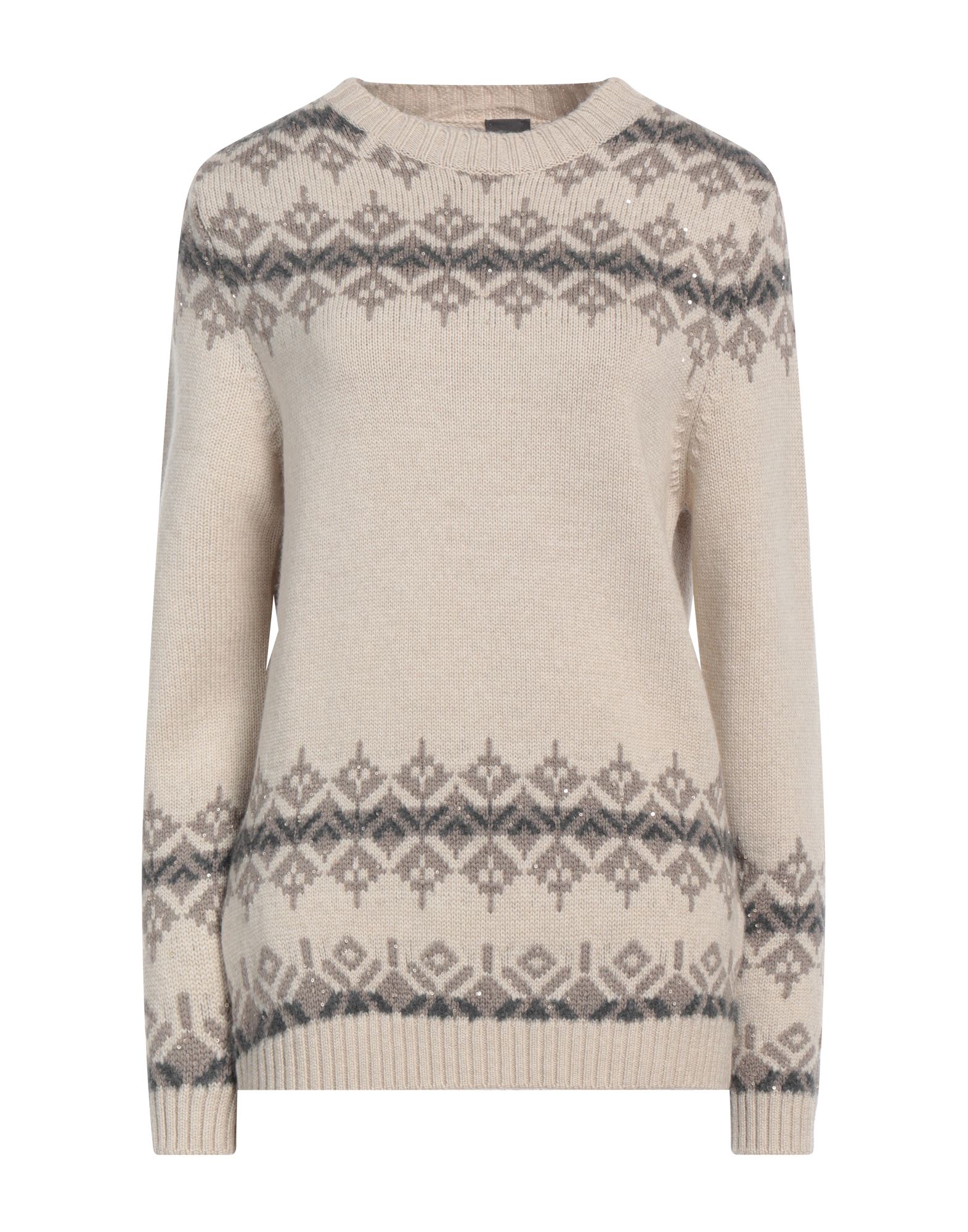 LORENA ANTONIAZZI Pullover Damen Beige von LORENA ANTONIAZZI