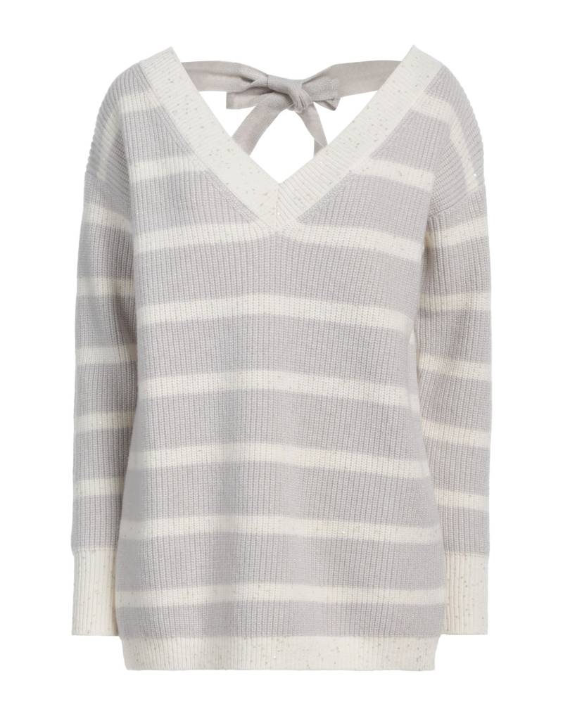 LORENA ANTONIAZZI Pullover Damen Hellgrau von LORENA ANTONIAZZI