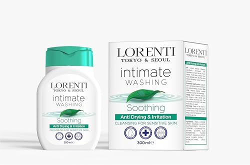 LORENTI TOKYO & SEOUL Intimate Washing Soothing 300ml Damen | Intimwaschlotion | Sanftes Waschgel für Intimpflege und unerwünschten Gerüchen – Schützt vor Austrocknung und Reizung | von LORENTI TOKYO & SEOUL