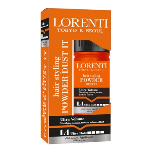 LORENTI TOKYO & SEOUL Powder Wax L4 Ultra Starker Halt 20gr | Haarstyling und Volumenpuderwachs mit Matteffekt für Damen und Herren von LORENTI TOKYO & SEOUL