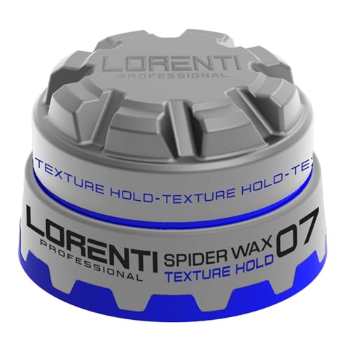LORENTI TOKYO & SEOUL Spider Hair Wax No.7 Grau 150ml | Pomade mit Wet-Effekt | Haarwachs mit Glanz - Haargel Kinder | Haargel Männer | hair gel wax | Cream styling wax von LORENTI TOKYO & SEOUL