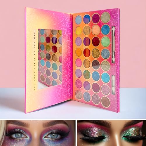 32 Farben Glitzer Lidschatten Palette Makeup Palette Glitter Gesicht Körper Glitter Tattoo Glitzer Festival Zubehör Glitter Palette Glitter Palette 32 Farben Glitzer Lidschatten Palette Makeup Palette Glitter Gesicht Körper Glitter Tattoo Glitzer Festival Zubehör Glitter Palette Glitter Palette von LORENZA LONDON