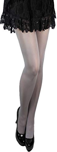 LORES 60 den Strumpfhose Damen weich matt 30 Farben S-XL blickdicht T-Band (L, hellgrau-grigio) von LORES