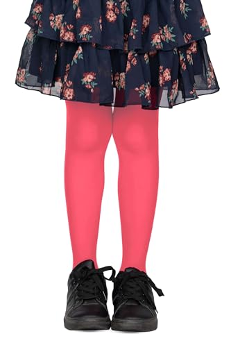 LORES Ballett Strumpfhose Mädchen, Ballettstrumpfhose Mädchen, Strumpfhose Kinder, Halb Blickdicht, Dehnbar, Bequem, Ideal für Schulkleidung, Perfekt für Ihre Tochter, Corallo Größe 146/152 LORES Ballett Strumpfhose Mädchen, Ballettstrumpfhose Mädchen, Strumpfhose Kinder, Halb Blickdicht, Dehnbar, Bequem, Ideal für Schulkleidung, Perfekt für Ihre Tochter, Corallo Größe 146/152 von LORES