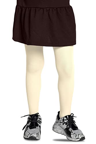 LORES Ballett Strumpfhose Mädchen, Ballettstrumpfhose Mädchen, Strumpfhose Kinder, Halb Blickdicht, Dehnbar, Bequem, Ideal für Schulkleidung, Perfekt für Ihre Tochter, Ecru Größe 122/128 LORES Ballett Strumpfhose Mädchen, Ballettstrumpfhose Mädchen, Strumpfhose Kinder, Halb Blickdicht, Dehnbar, Bequem, Ideal für Schulkleidung, Perfekt für Ihre Tochter, Ecru Größe 122/128 von LORES
