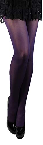 LORES Damen weiche Strumpfhose 30 den matt viele Farben S-XL blickdicht T-Band (L, lila-lilac) von LORES