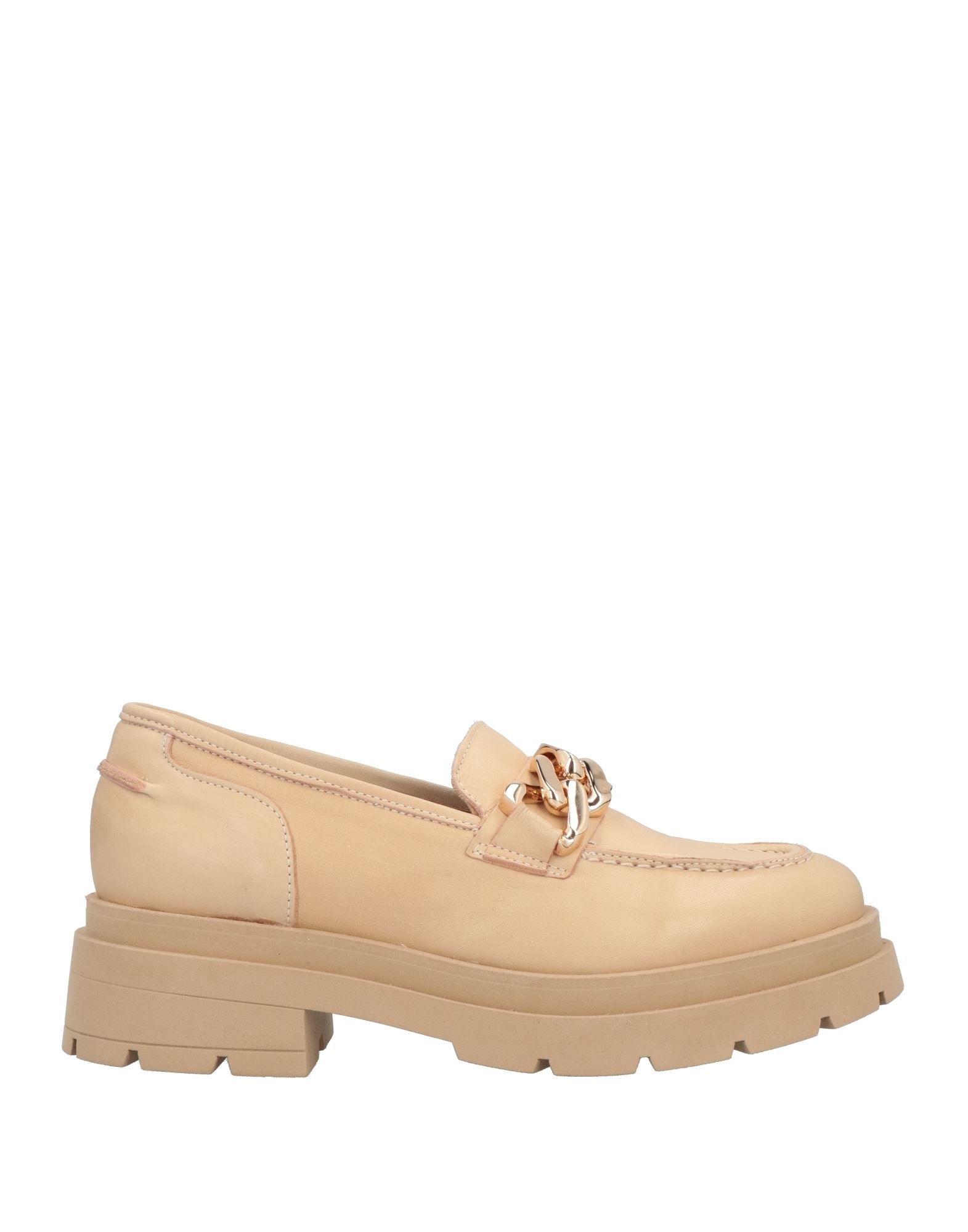 LORETTA PETTINARI Mokassin Damen Beige von LORETTA PETTINARI