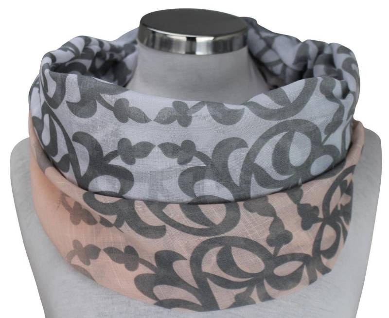 LOREZA Halstuch Damen Loopschal Schal Halstuch Tuch von LOREZA