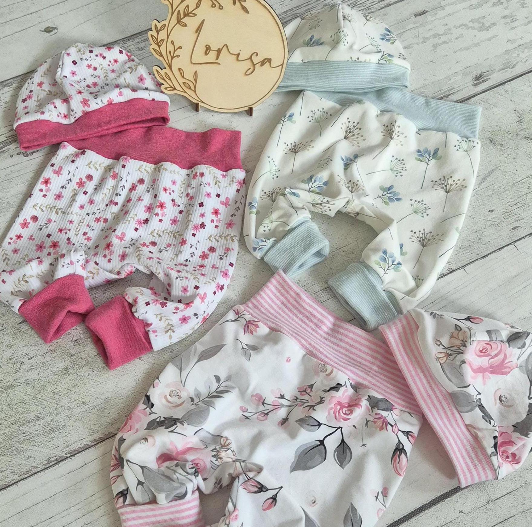 Babyset Mit Pumphose Und Mütze - Kuschelig Bequem, Größe 56 Perfektes Geburtsgeschenk in Zauberhaften Farben Handgemacht Babyset Mit Pumphose Und Mütze - Kuschelig Bequem, Größe 56 Perfektes Geburtsgeschenk in Zauberhaften Farben Handgemacht von LORISAsUnikate