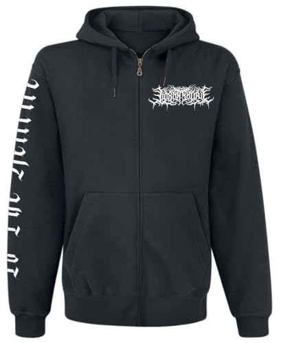 LORNA SHORE to The Hellfire Männer Kapuzenjacke schwarz XXL von LORNA SHORE