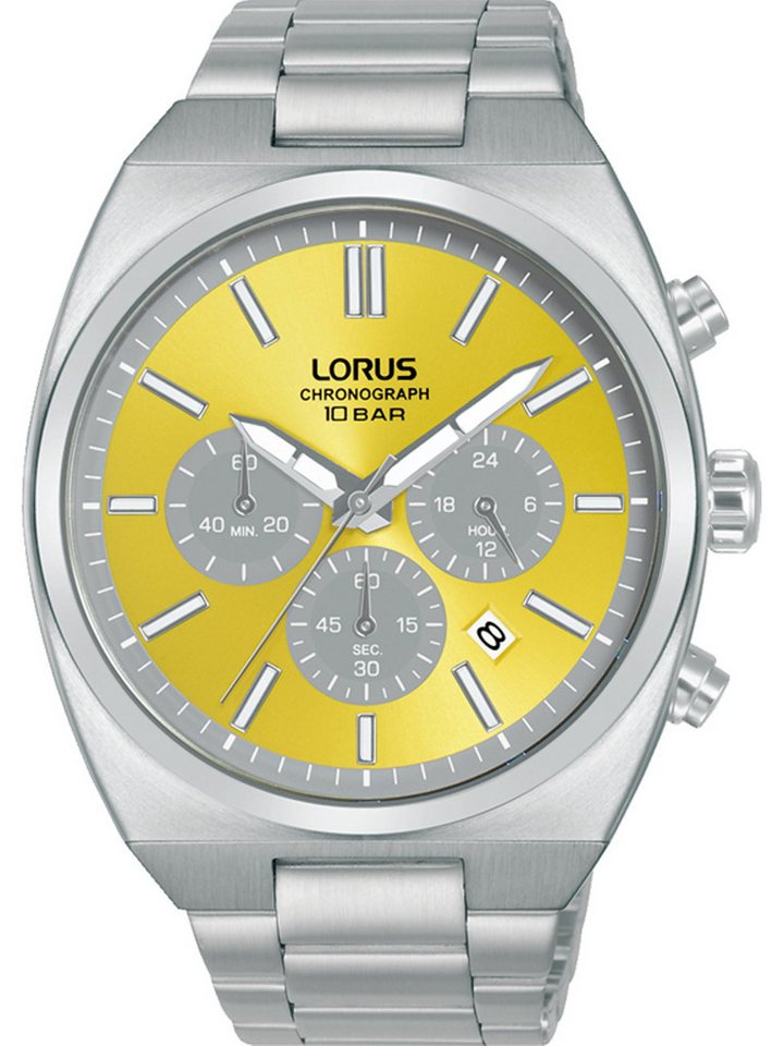 LORUS Chronograph Lorus Herren-Uhren Analog Quarz, Sportuhr von LORUS