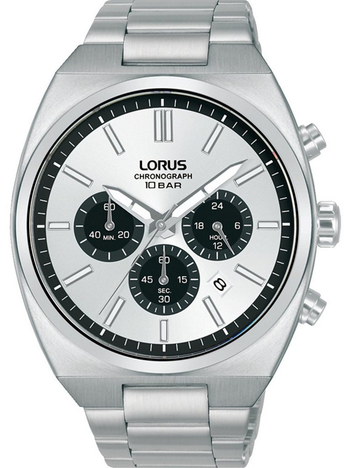 LORUS Chronograph Lorus Herren-Uhren Analog Quarz, Sportuhr von LORUS