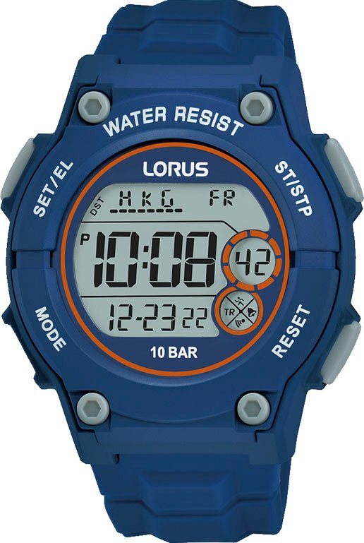 LORUS Chronograph R2331PX9, mit digitaler Anzeige von LORUS