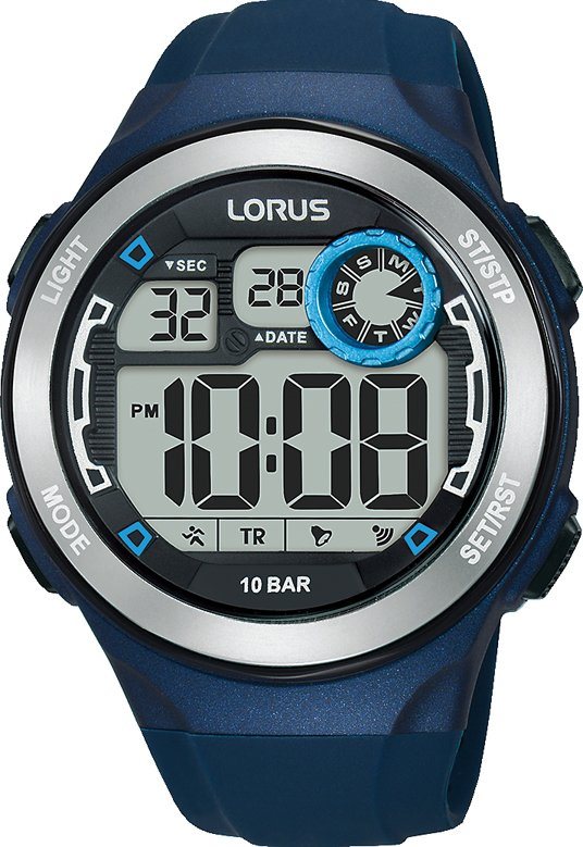 LORUS Digitaluhr R2383NX9, mit digitaler Anzeige von LORUS