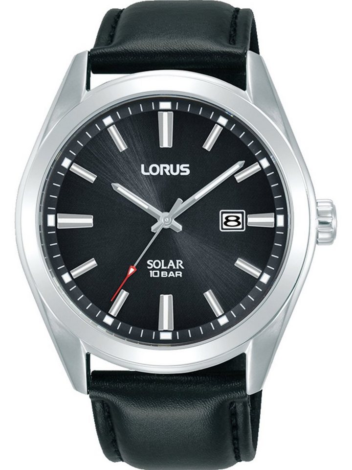 LORUS Quarzuhr Lorus Herren-Uhren Analog Solar, Sportuhr von LORUS