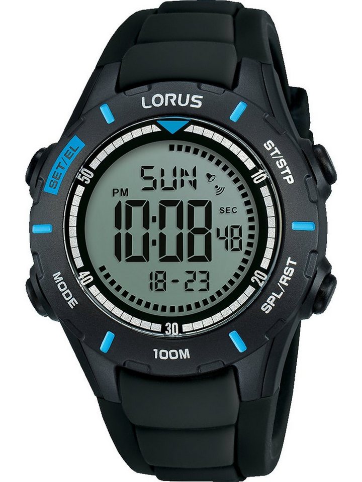 LORUS Quarzuhr Lorus Jungen-Uhren Digital Quarz, Sportuhr von LORUS