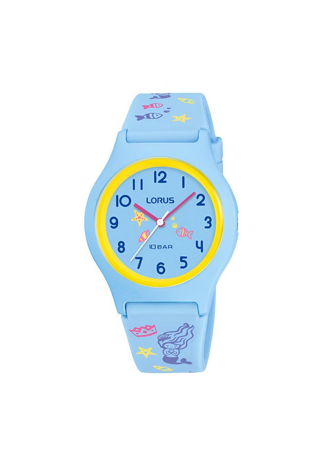 LORUS Quarzuhr Lorus Kinder Meeresabenteuer Blau, (Set) von LORUS