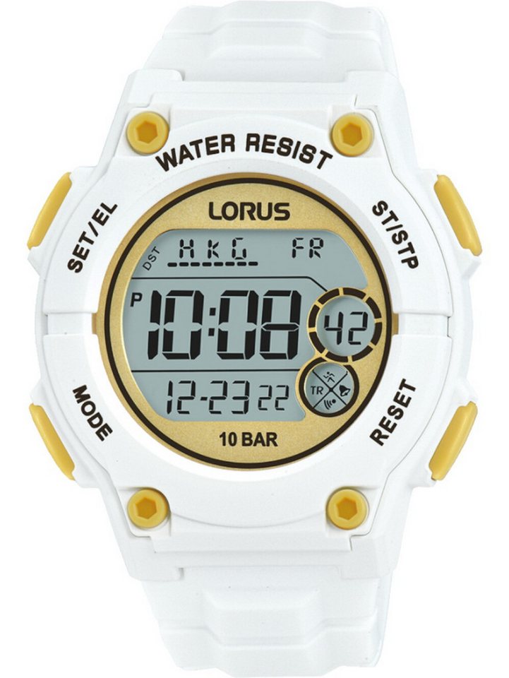 LORUS Quarzuhr Lorus R2337PX9 Herrenuhr Digital Chronograph 41mm 10ATM Lorus R2337PX9 Herrenuhr Digital Chronograph 41mm 10ATM von LORUS