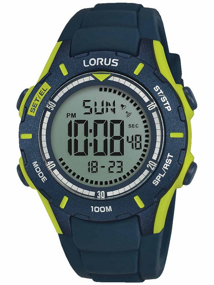 LORUS Quarzuhr Lorus R2365MX9 Kids Kinderuhr Chronograph 40mm 10ATM Lorus R2365MX9 Kids Kinderuhr Chronograph 40mm 10ATM von LORUS