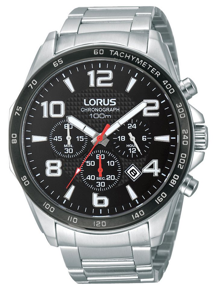 LORUS Quarzuhr Lorus RT351CX9 Herrenuhr Chronograph 10 ATM 45 mm Lorus RT351CX9 Herrenuhr Chronograph 10 ATM 45 mm von LORUS