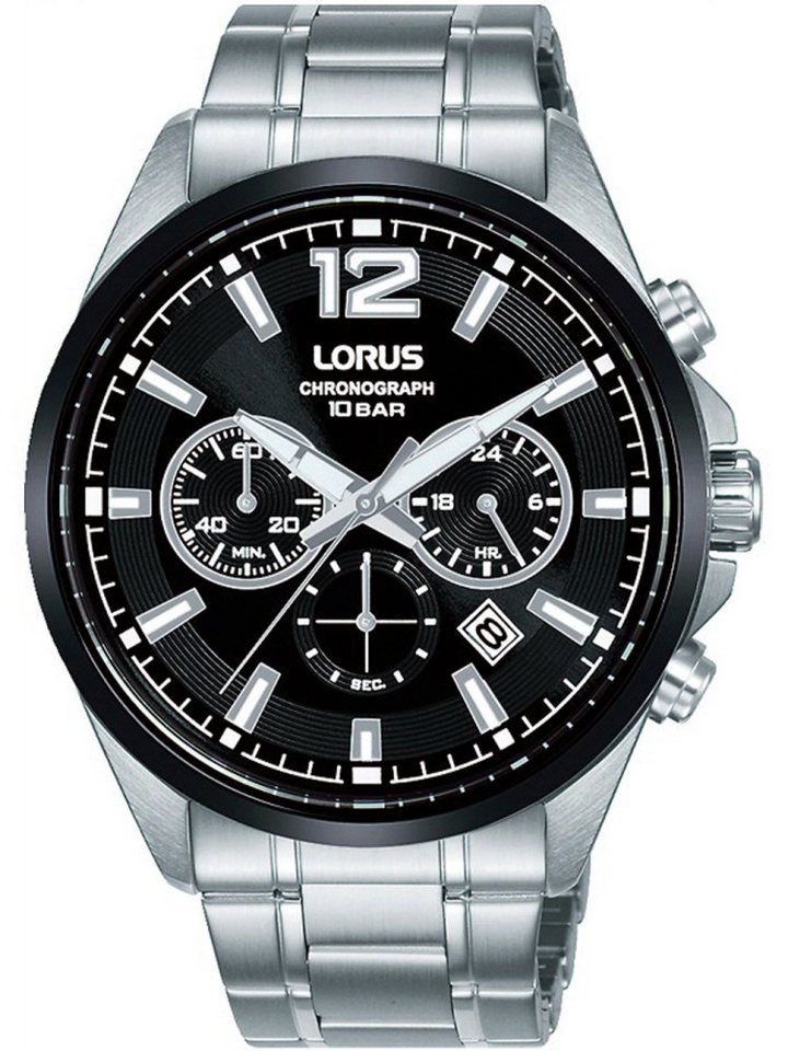 LORUS Quarzuhr Lorus RT381JX9 Chronograph Herren 43mm 10ATM von LORUS