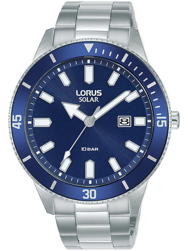 LORUS Quarzuhr Lorus RX313AX9 Solar Herrenuhr 43mm 10ATM Lorus RX313AX9 Solar Herrenuhr 43mm 10ATM von LORUS