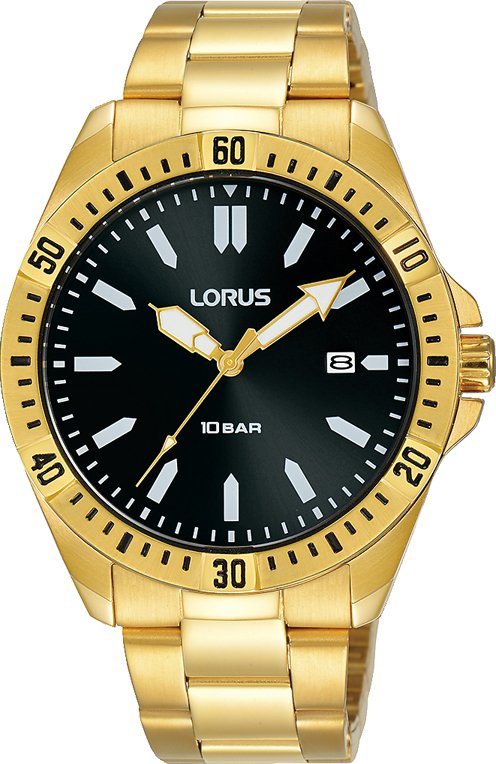 LORUS Quarzuhr Lorus Sports HAU gold, RH918NX9 von LORUS