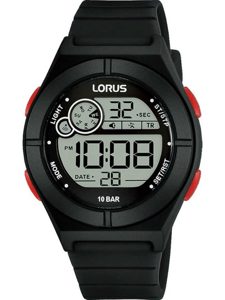 LORUS Quarzuhr Lorus Jungen-Uhren Digital Quarz von LORUS
