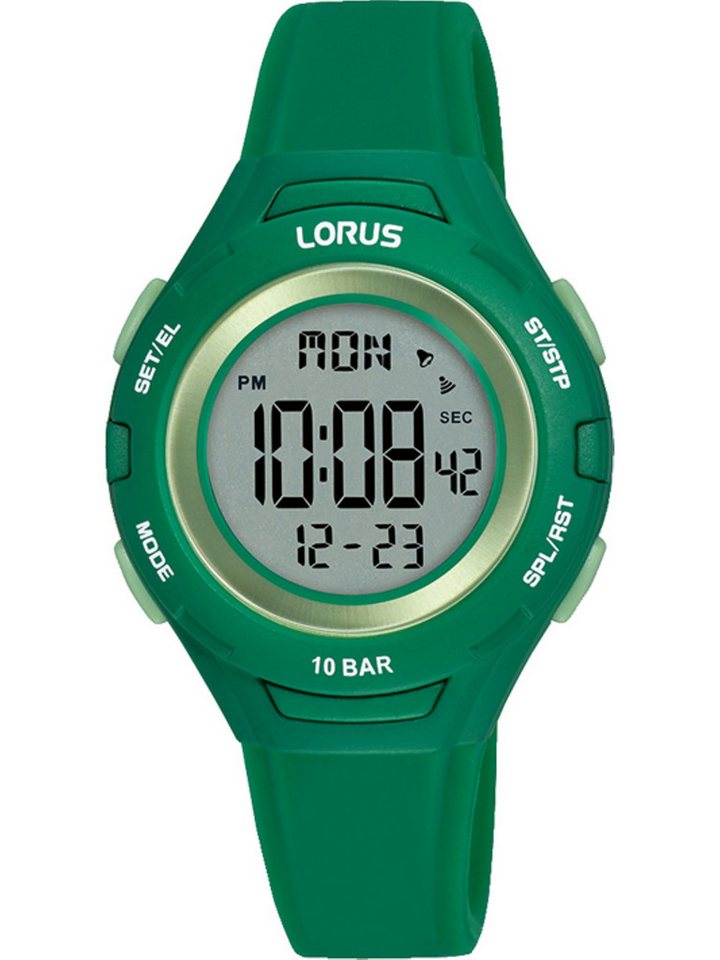 LORUS Quarzuhr Lorus Unisex-Uhren Digital Quarz, Sportuhr von LORUS