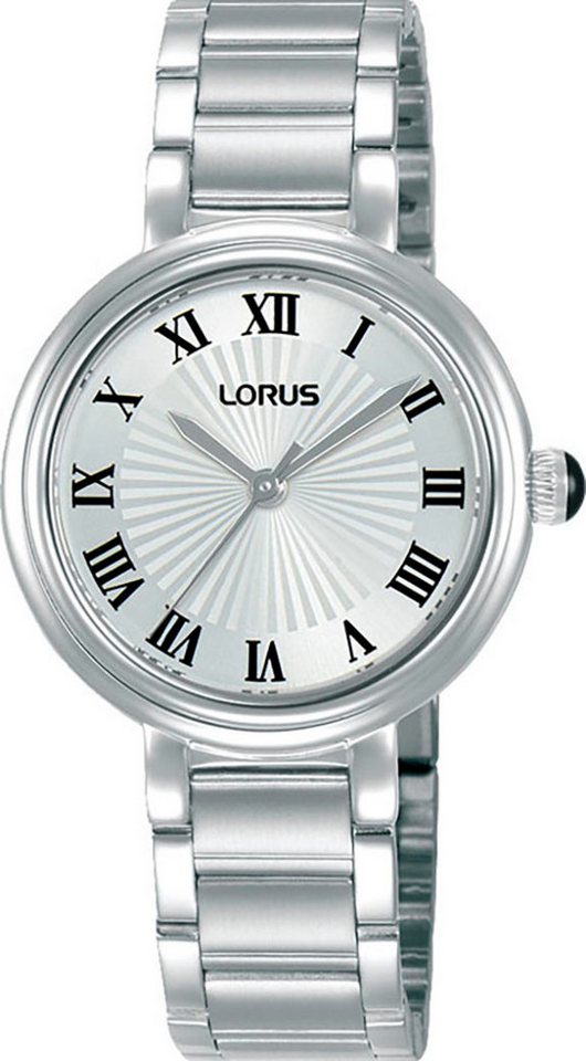 LORUS Quarzuhr RG207YX9, Armbanduhr, Damenuhr, Edelstahlarmband, analog von LORUS