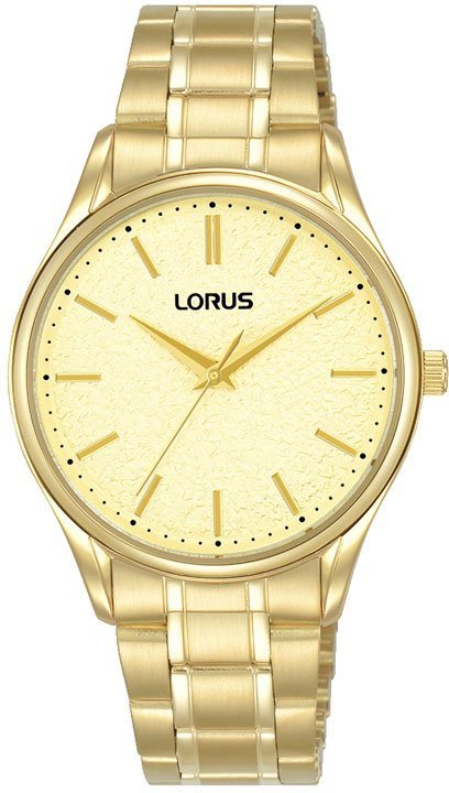 LORUS Quarzuhr RG220WX9, Armbanduhr, Damenuhr, Edelstahlarmband von LORUS