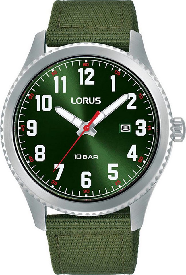 LORUS Quarzuhr RH997RX9, Armbanduhr, Herrenuhr, analog, Tag von LORUS