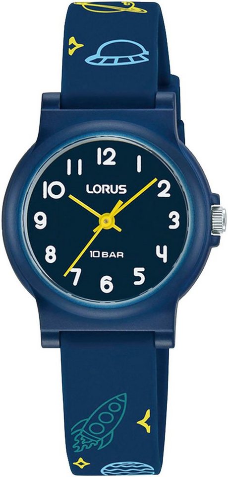 LORUS Quarzuhr RRX37JX9, Armbanduhr, Kinderuhr, bis 10 bar wasserdicht, Schulanfang, Geschenk von LORUS