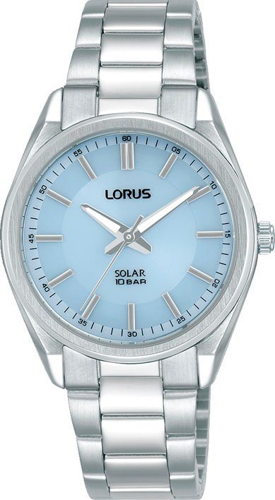 LORUS Solaruhr RY511AX9, Armbanduhr, Damenuhr, Edelstahlarmband von LORUS