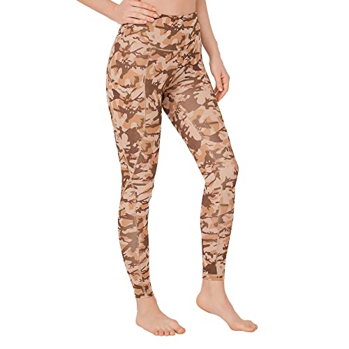 LOS OJOS Camo Leggings Damen - Hohe Taille Bauchweg Camouflage Workout Leggings für Frauen von LOS OJOS