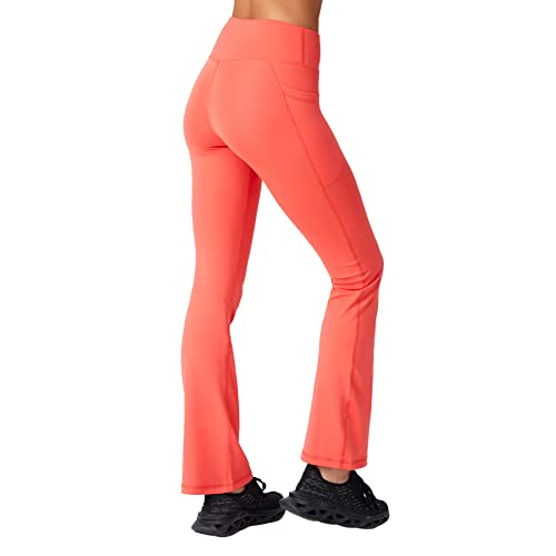 LOS OJOS Damen Bootcut Yogahose - Hohe Taille Workout Bootleg Yoga Leggings mit Bauchkontrolle LOS OJOS Damen Bootcut Yogahose - Hohe Taille Workout Bootleg Yoga Leggings mit Bauchkontrolle von LOS OJOS