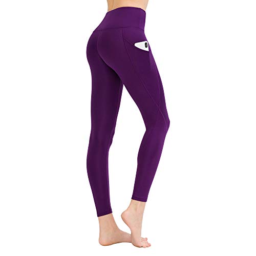 LOS OJOS Leggings Damen – Yogahose mit Taschen, Workout-Leggings mit hoher Speck-Weg-Taille für Frauen von LOS OJOS