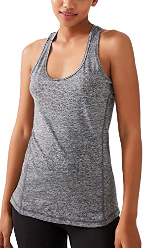 LOS OJOS Tank Top Damen - Sport Top Damen - Racerback Athletic Tops für Yoga, Laufen und Training von LOS OJOS