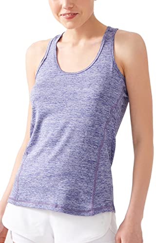 LOS OJOS Tank Top Damen - Sport Top Damen - Racerback Athletic Tops für Yoga, Laufen und Training von LOS OJOS