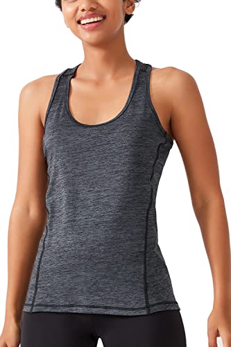 LOS OJOS Tank Top Damen - Sport Top Damen - Racerback Athletic Tops für Yoga, Laufen und Training von LOS OJOS