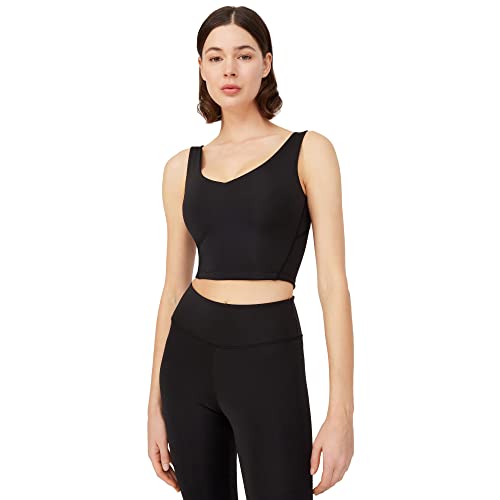 LOS OJOS V-Neck Sport BH - Medium Support gepolsterter Sport-BH für Damen von LOS OJOS