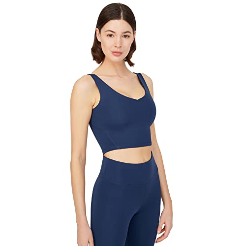 LOS OJOS V-Neck Sport BH - Medium Support gepolsterter Sport-BH für Damen von LOS OJOS