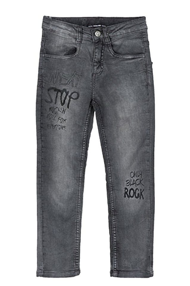 LOSAN 5-Pocket-Jeans Losan Jungen Jeans Hose Stop Rock Stretchhose denim gris muestra von LOSAN