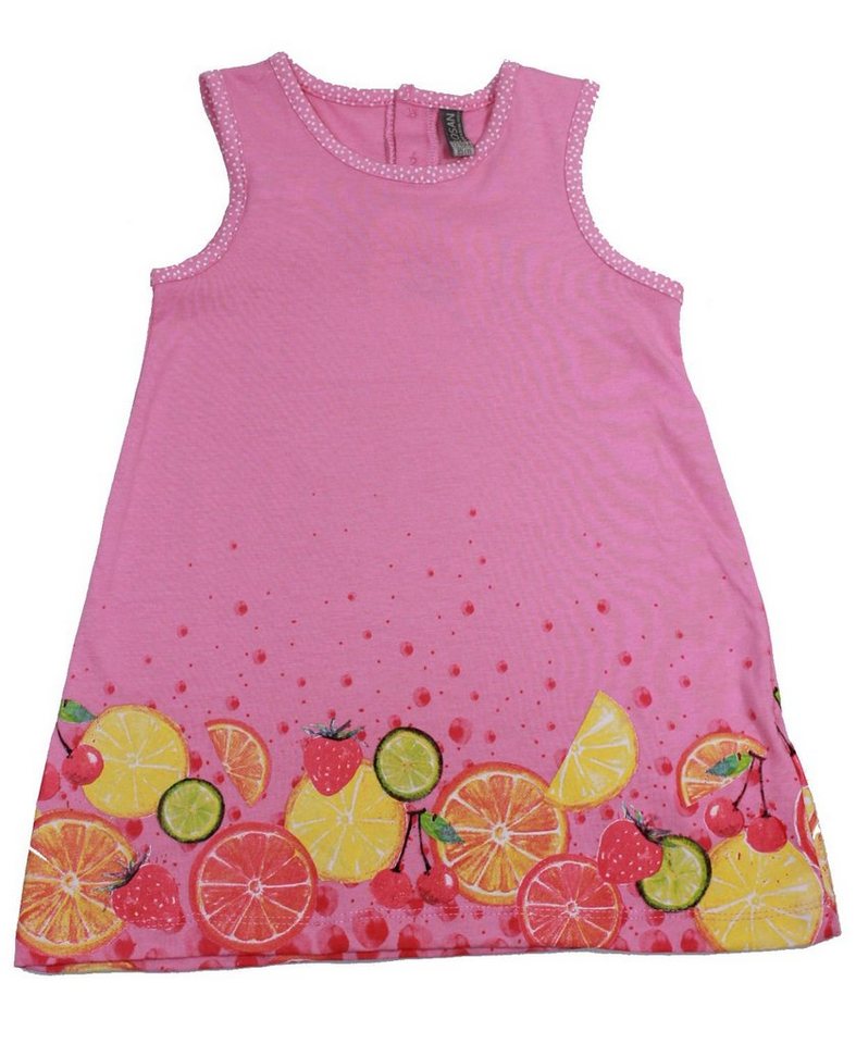 LOSAN A-Linien-Kleid Losan Mädchen Trägerkleid Kleid Früchte rosa (1-tlg) von LOSAN