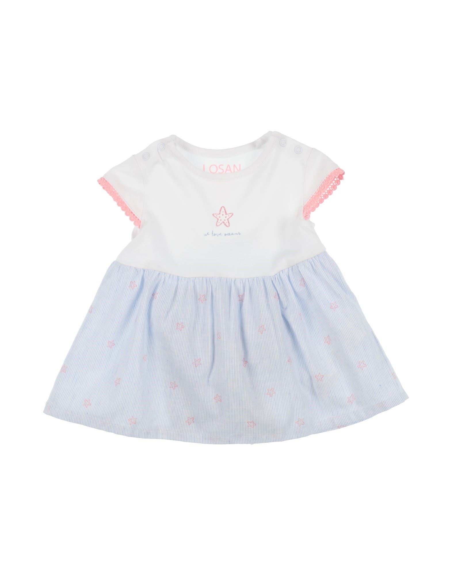 LOSAN Babykleid Kinder Weiß von LOSAN