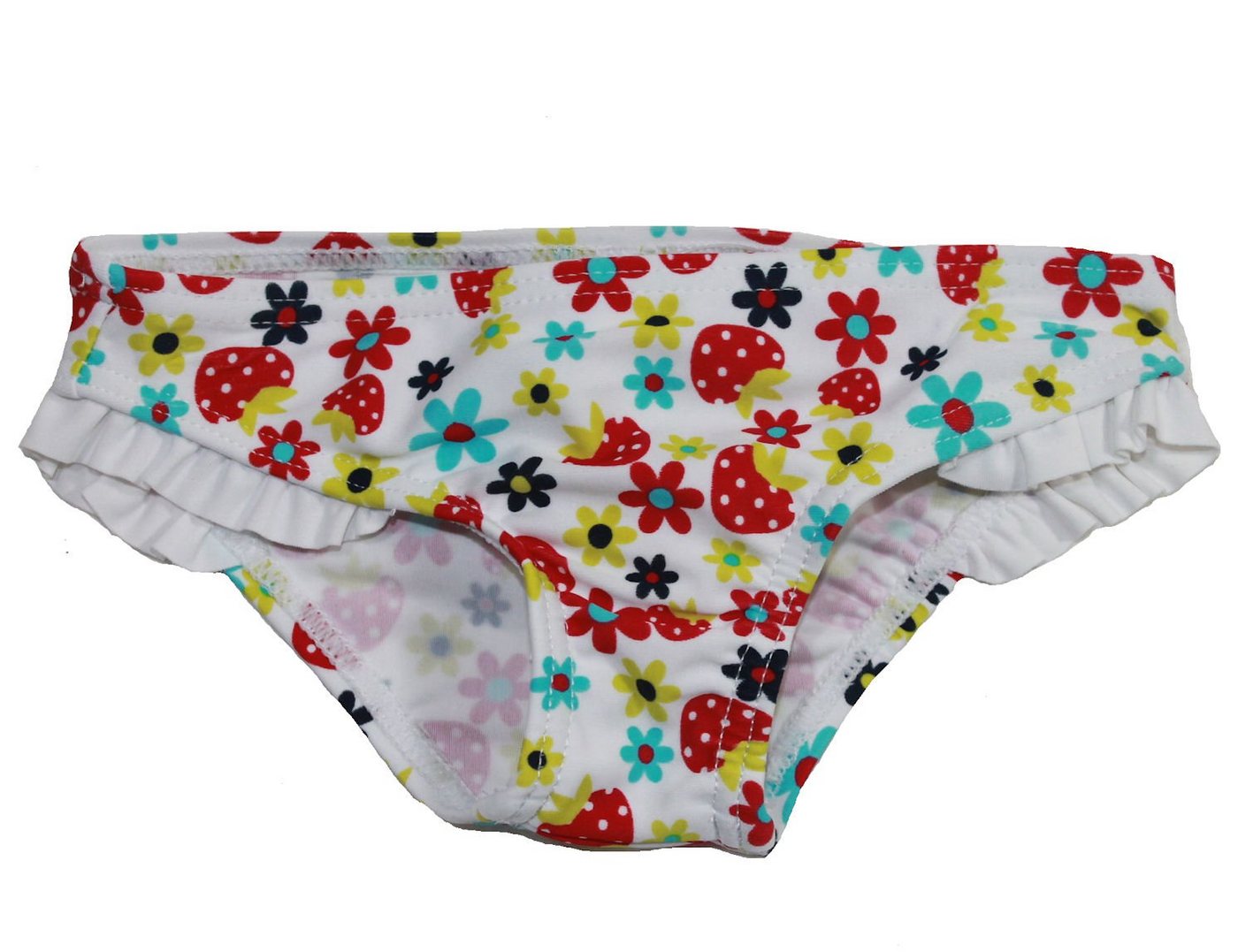 LOSAN Badehose Losan Baby Mädchen Badehose Badeslip Bikinihose weiß von LOSAN