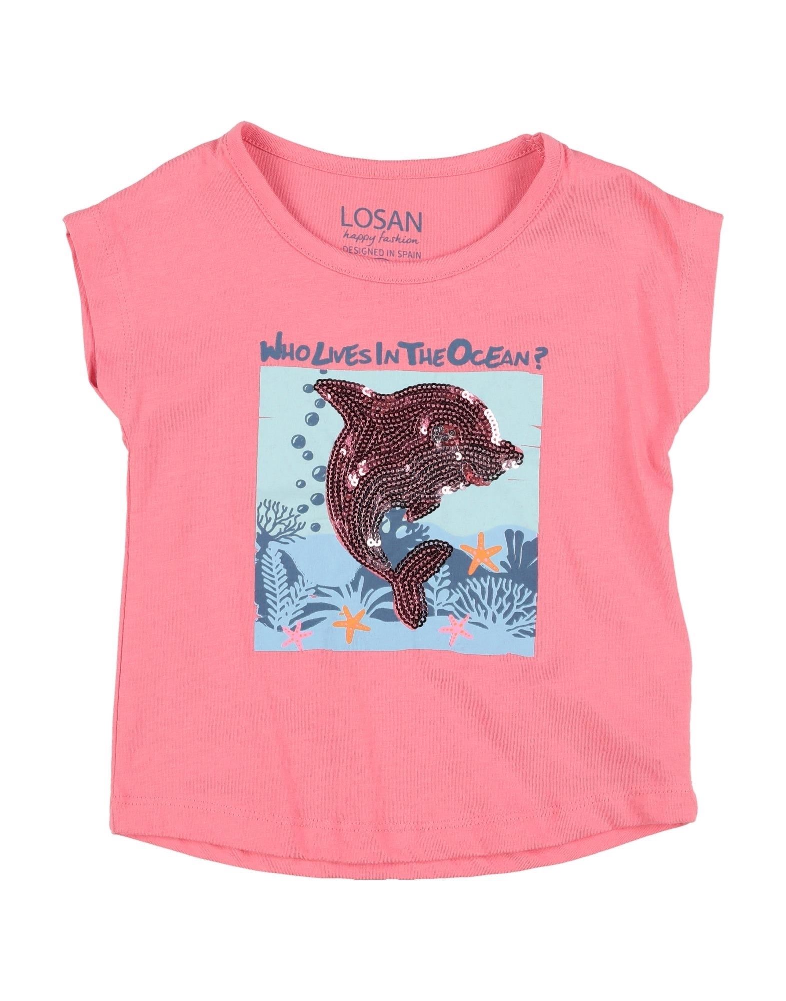 LOSAN T-shirts Kinder Rosa von LOSAN